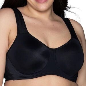 VANITY FAIR 42C underwire high impact converible cross back bra style 78050 NWT